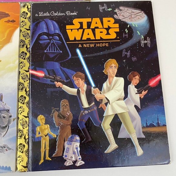 Disney Lucasfilm Little Golden Book Kids Star Wars Set Jedi Sith Hope - Lot of 5 - Picture 4 of 9